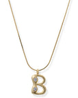 BRACHA She's Bubbly Inital Necklace