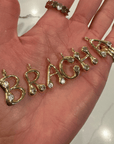 BRACHA She's Bubbly Inital Necklace