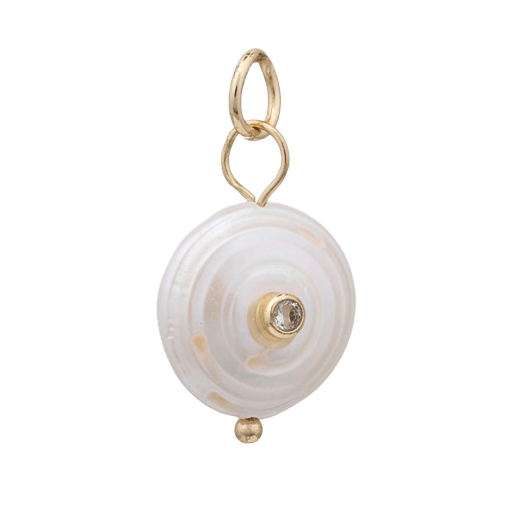 BRACHA Shell Disc Charm