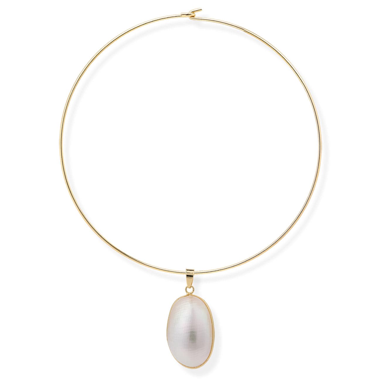 BRACHA Shelly Pearl Omega Choker