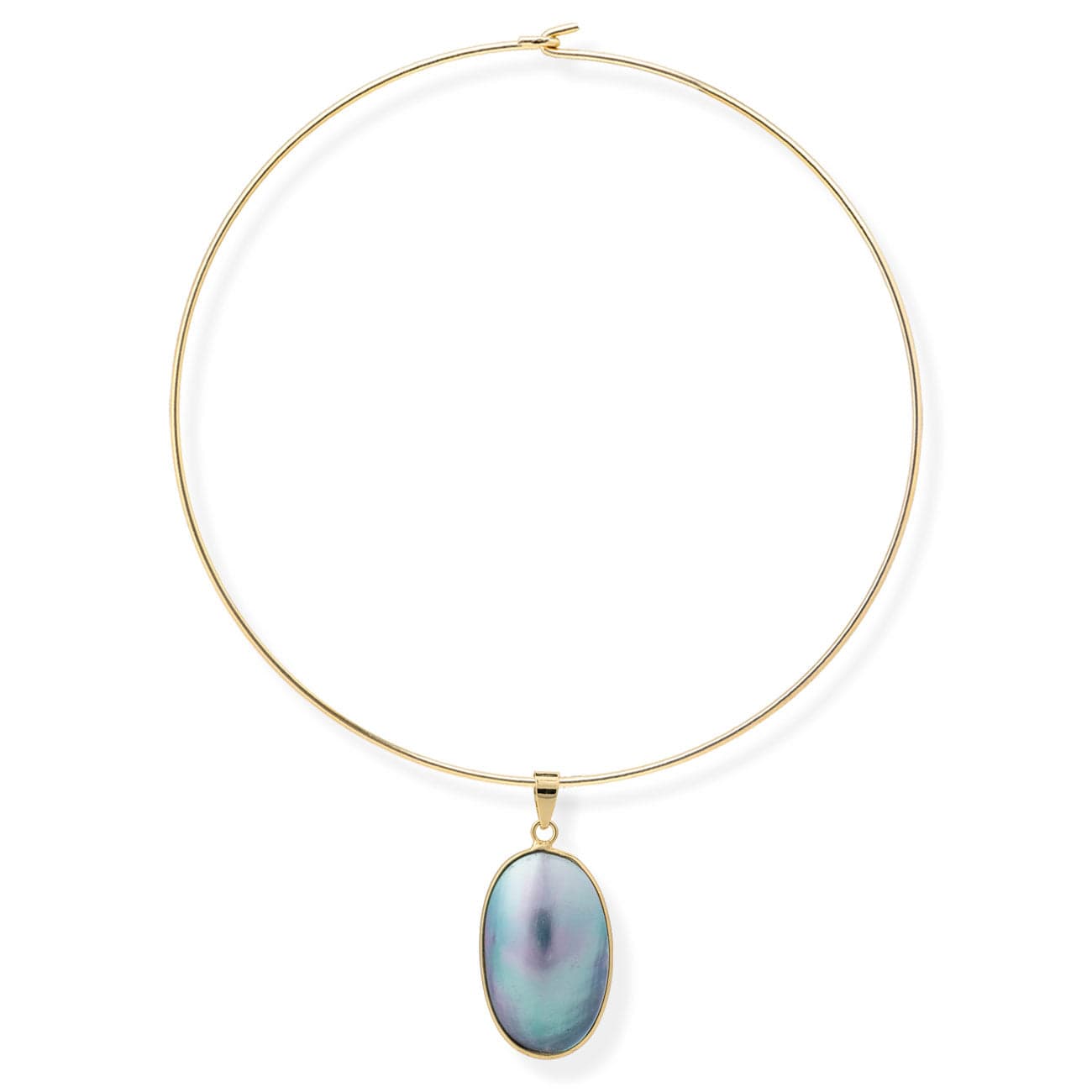 BRACHA Shelly Pearl Omega Choker