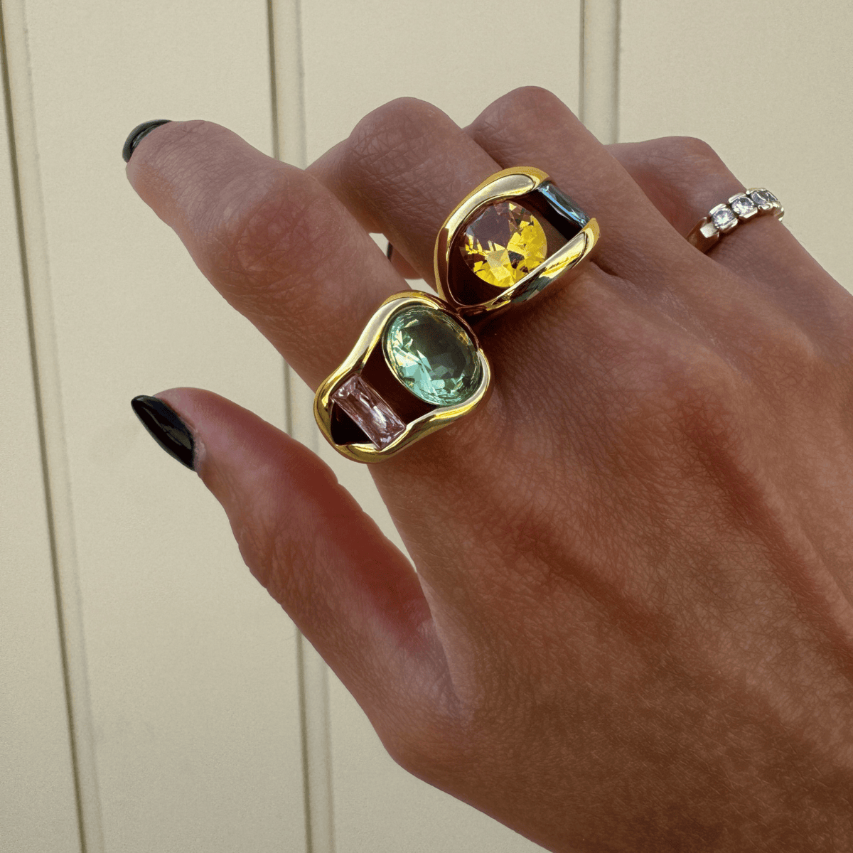 Sloane Gem Ring Rings by BRACHA
