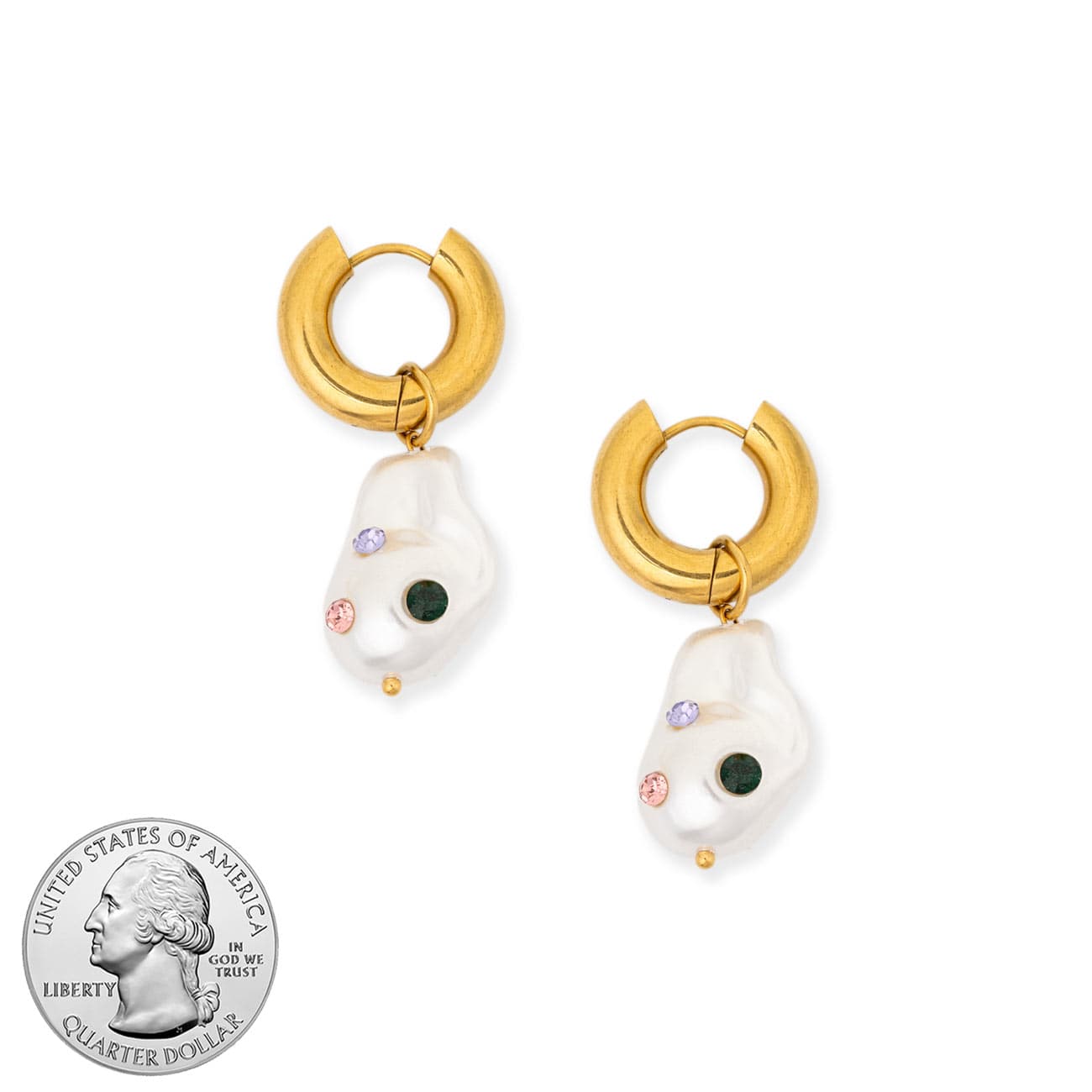 BRACHA Solis Pearl Drop Earrings