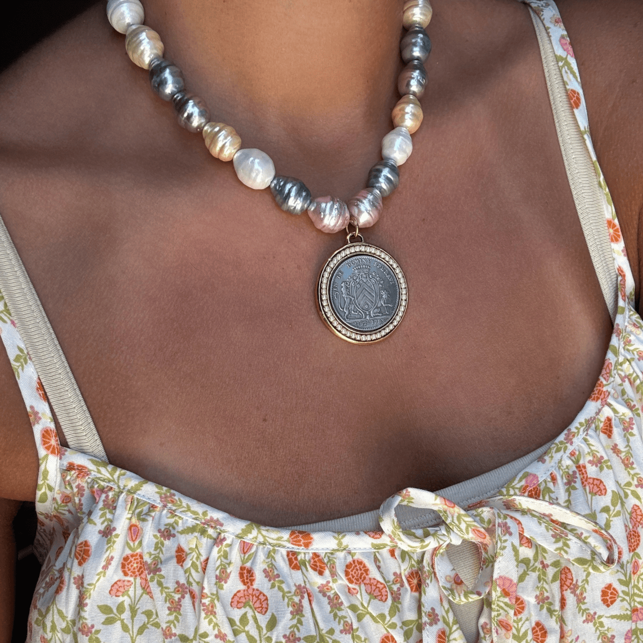Sovereign Coin Necklace Necklaces by BRACHA