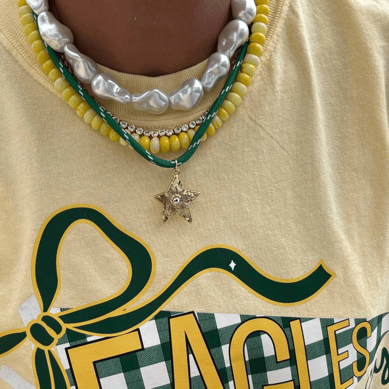 Star Bright Cord Necklace Necklaces by BRACHA