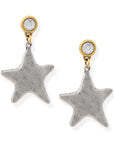 BRACHA Star Shine Two Tone Earrings