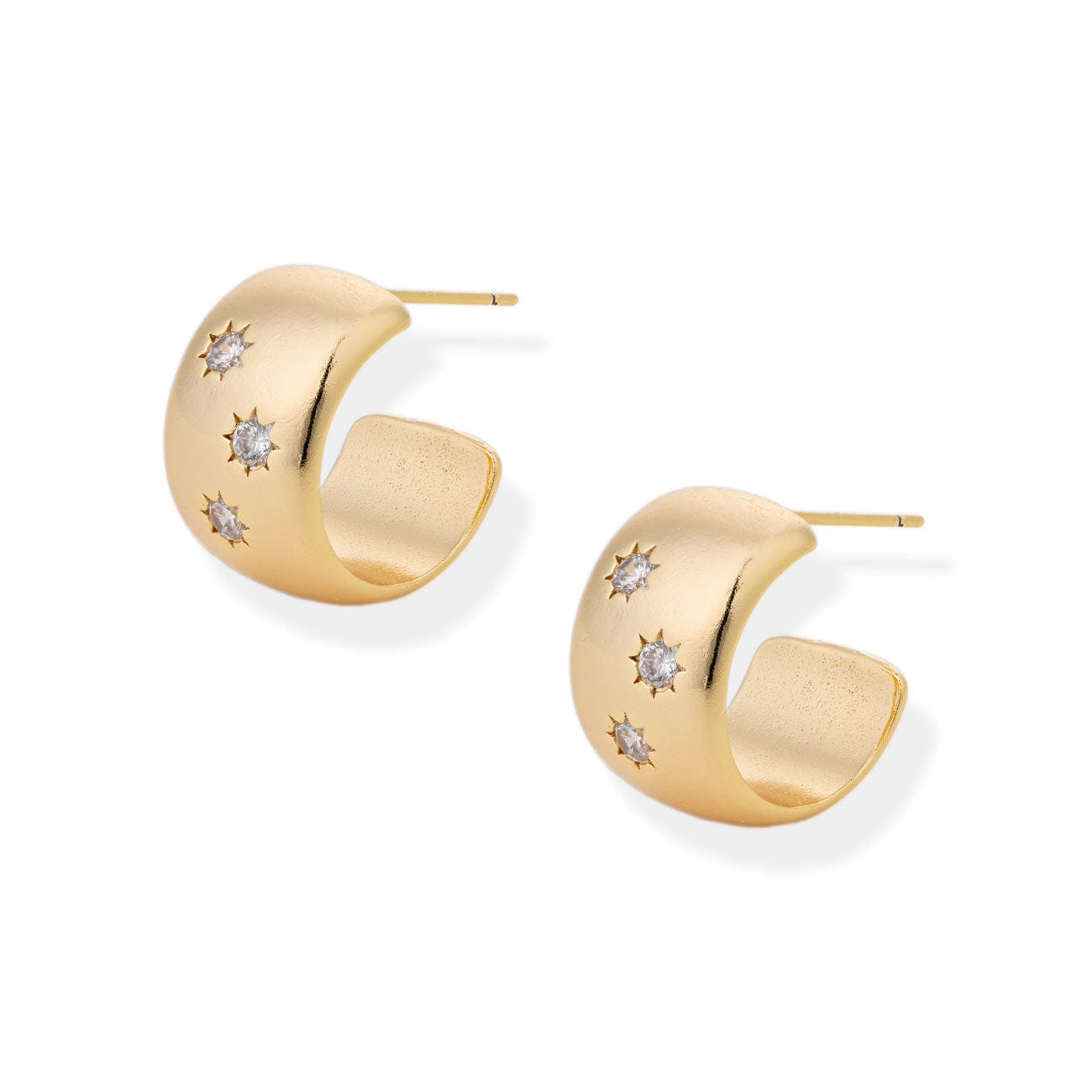BRACHA Starburst Hoops