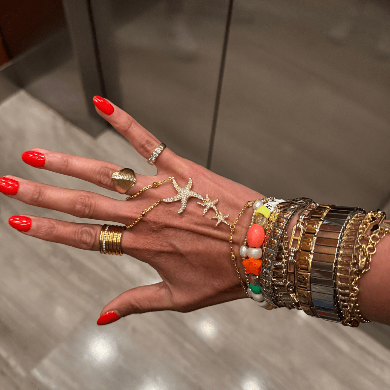 BRACHA Starfish Hand Chain