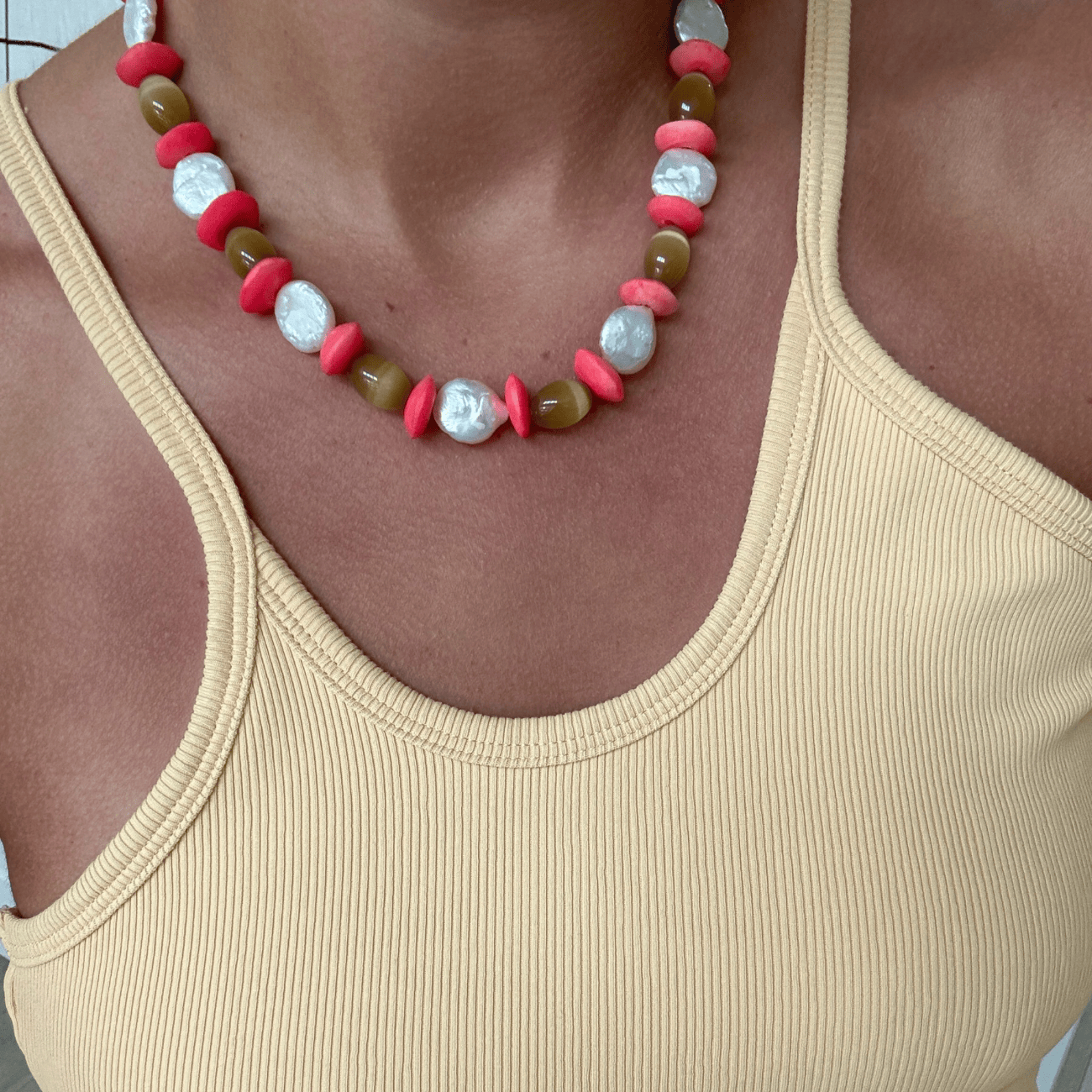 BRACHA Sunrise Pearl Necklace