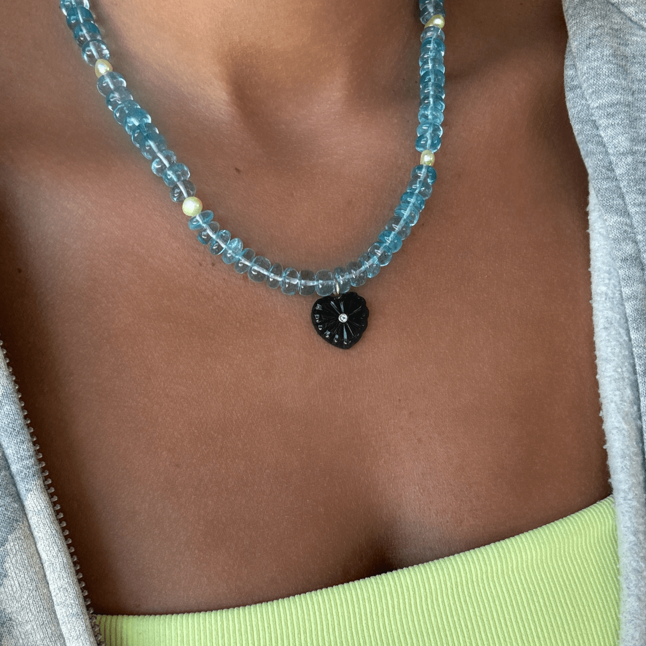 BRACHA Suri Heart Necklace