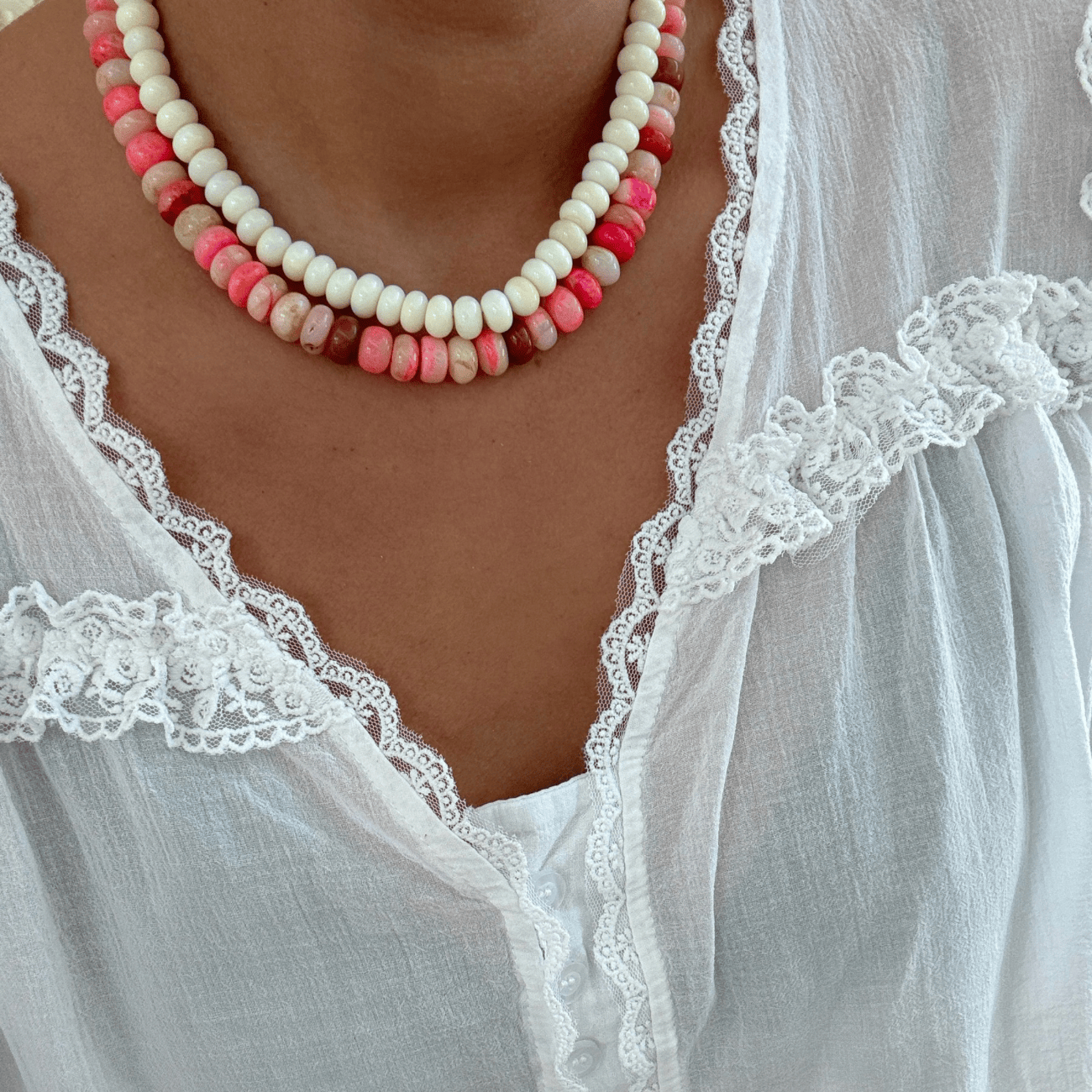 BRACHA Tangerine Candy Necklace