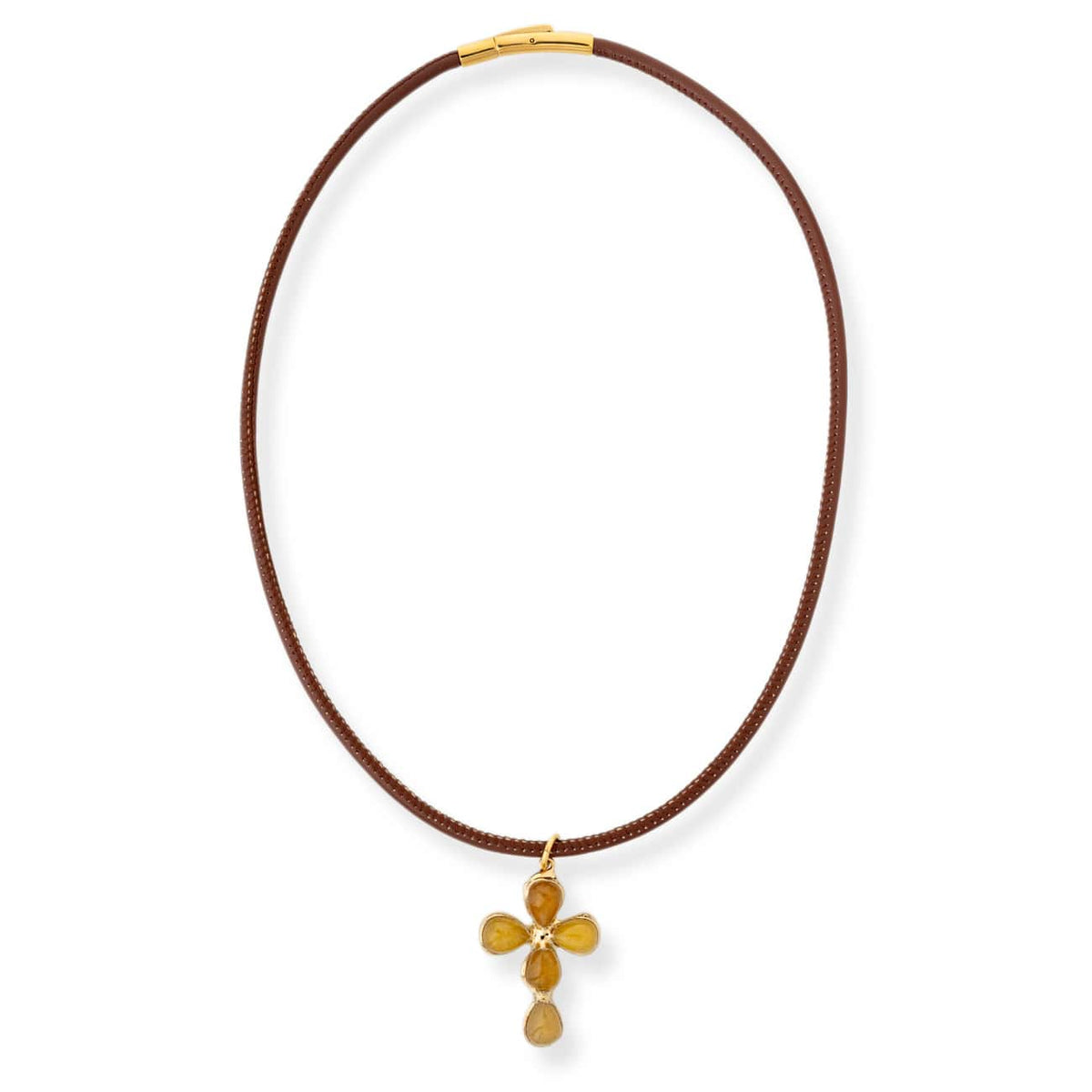 Terra Cross Necklace Necklaces by BRACHA