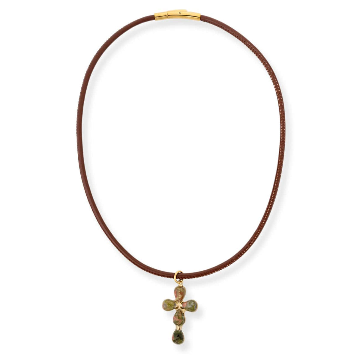 Terra Cross Necklace Necklaces by BRACHA