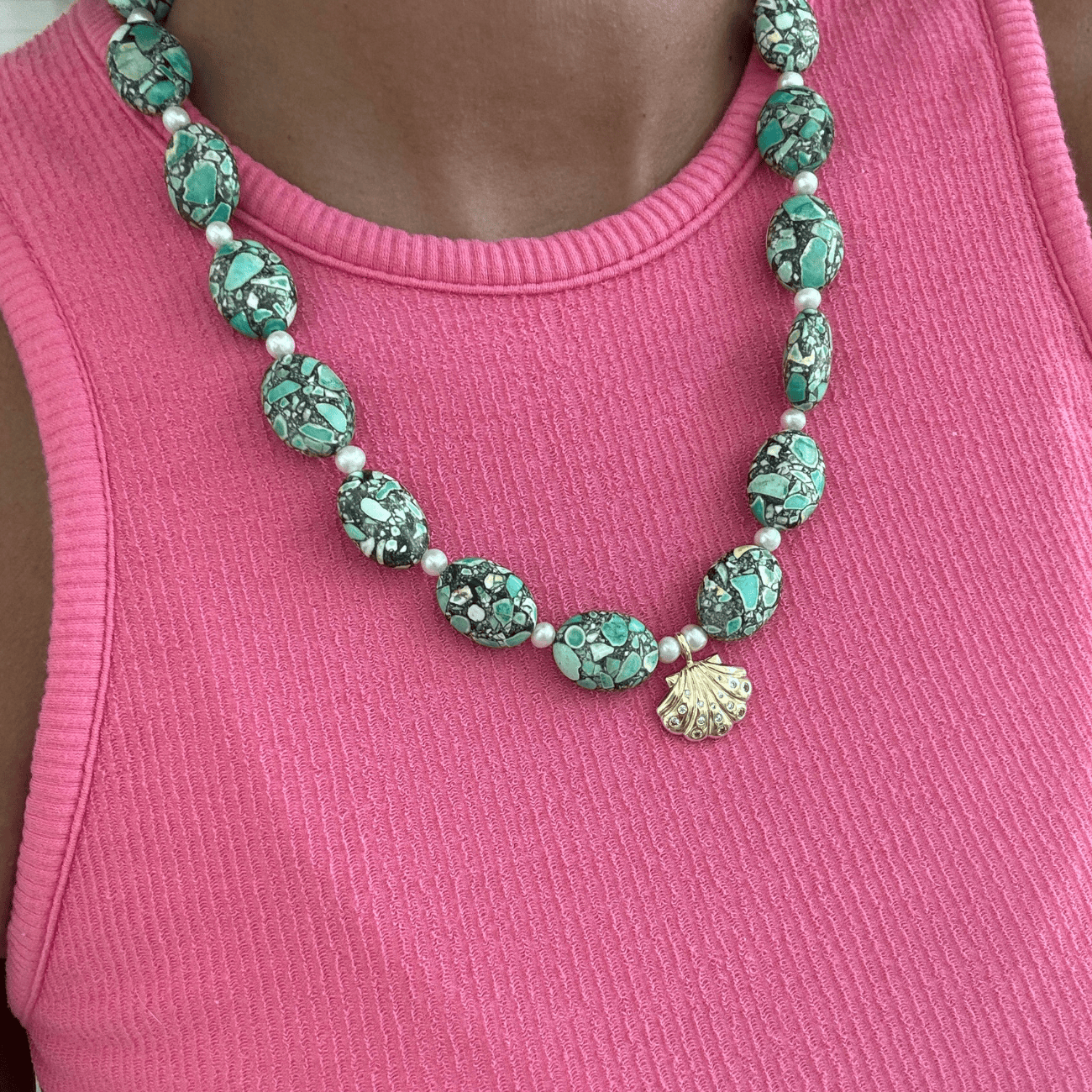 BRACHA Thea Shell Necklace