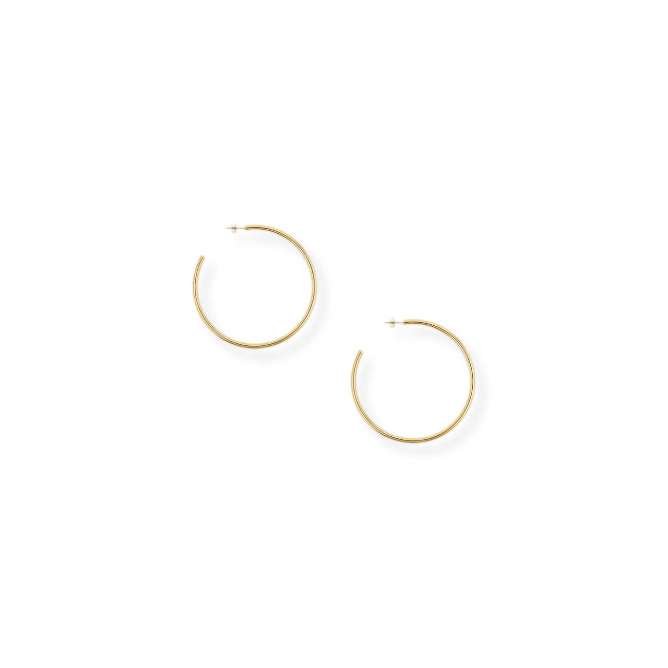 Torence Gold Everyday Hoop Earrings by BRACHA