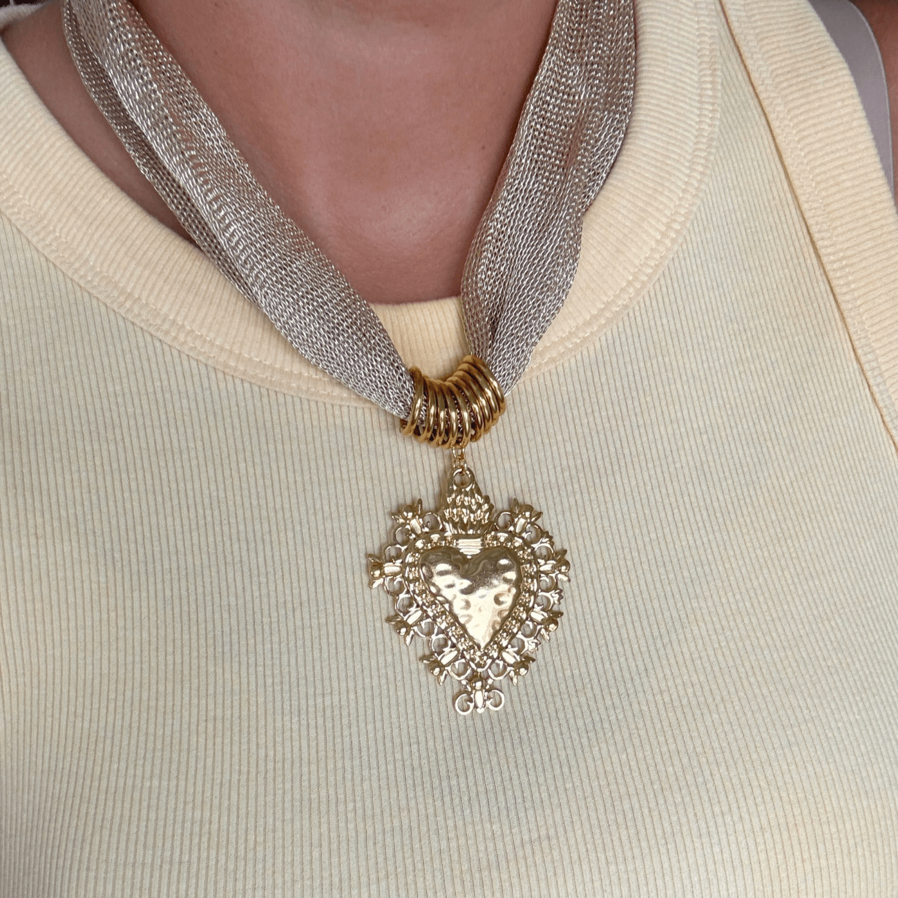 BRACHA Tribute Heart Necklace