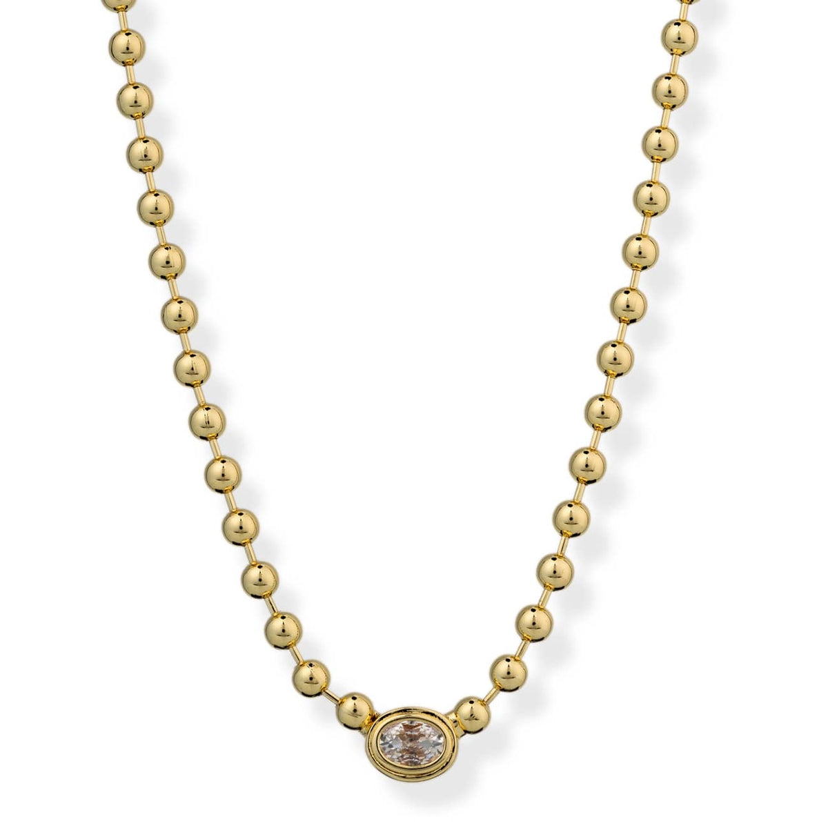 Vaughn Oval Necklace Necklaces by BRACHA