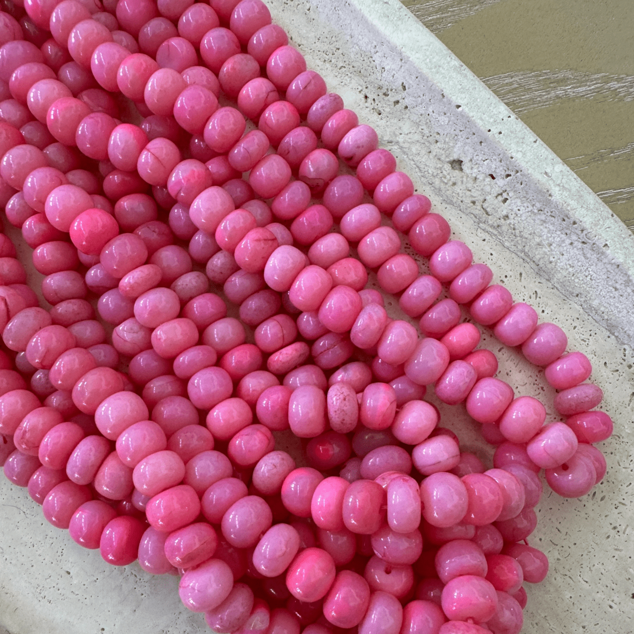 BRACHA Watermelon Pink Candy Necklace