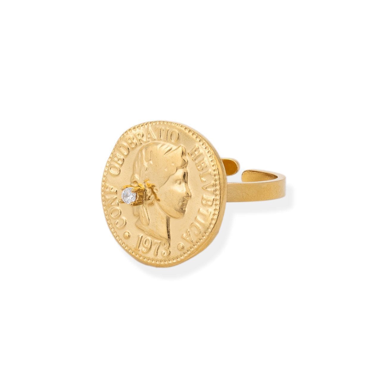 BRACHA Zeal Coin Ring