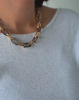 Elle Gage Two Tone Necklace