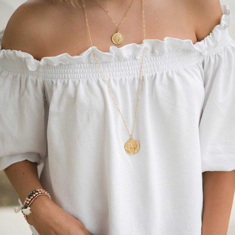 Alexander Coin Necklace