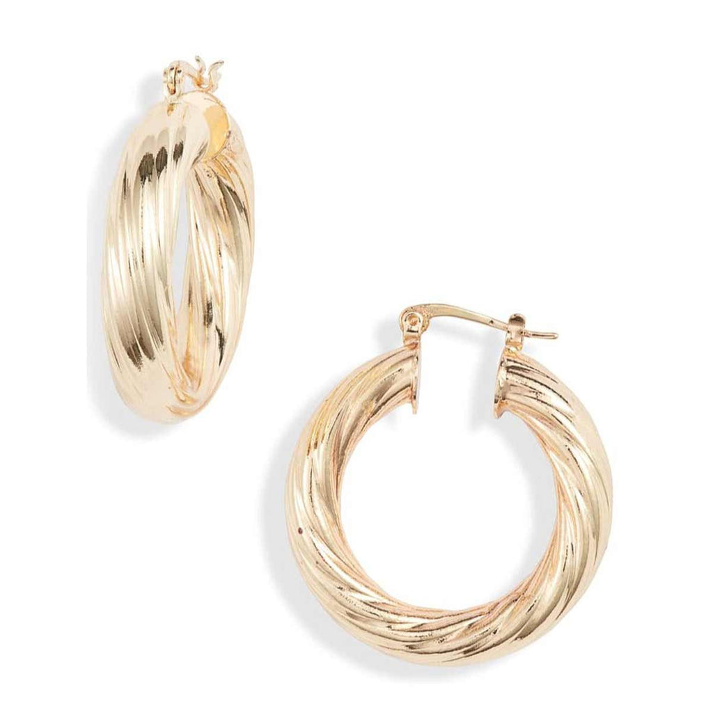 Milan Medium Hoops – BRACHA