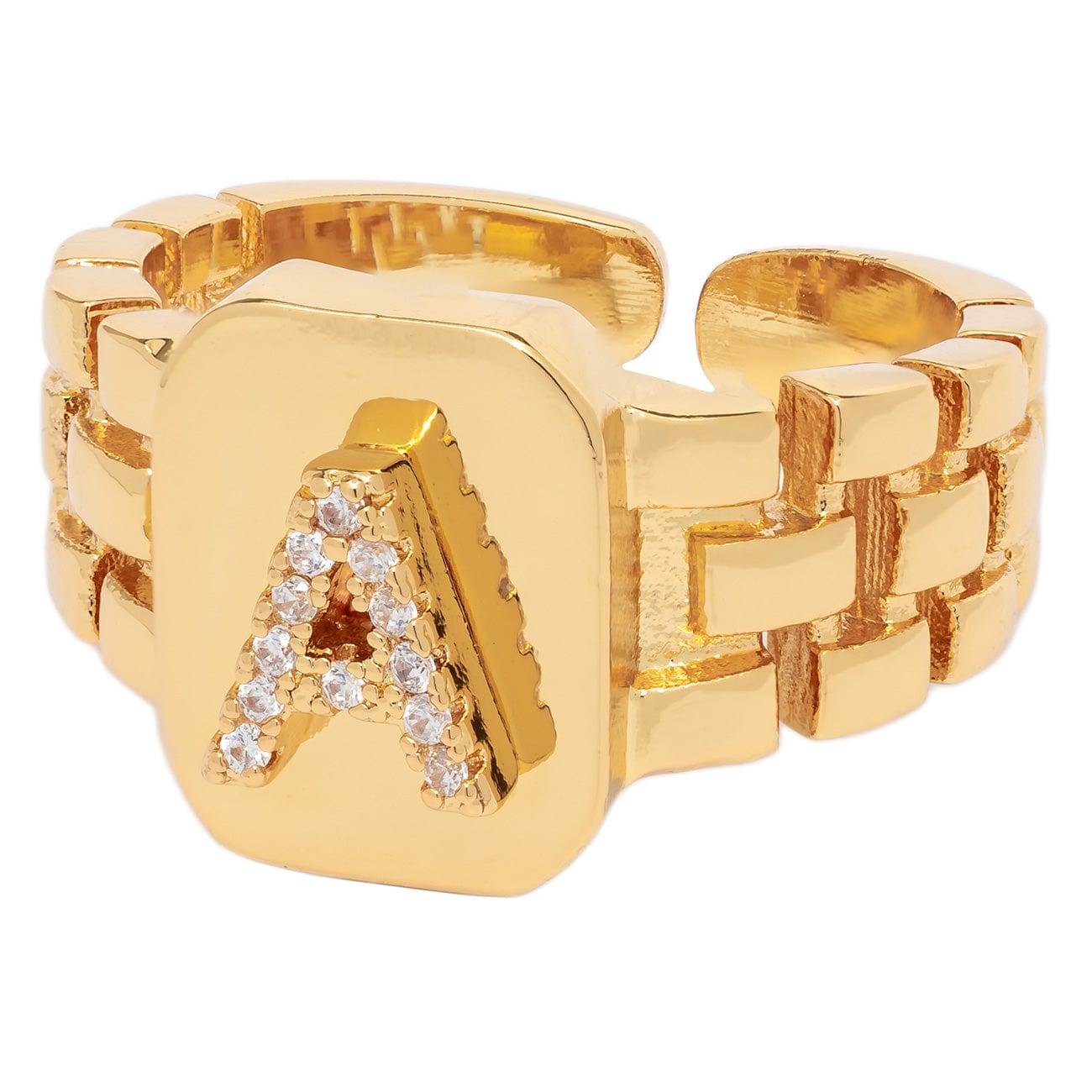 BRACHA Ritz Initial Ring