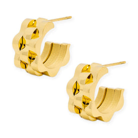 CSP: Rolly Two Tone Hoops main image 1