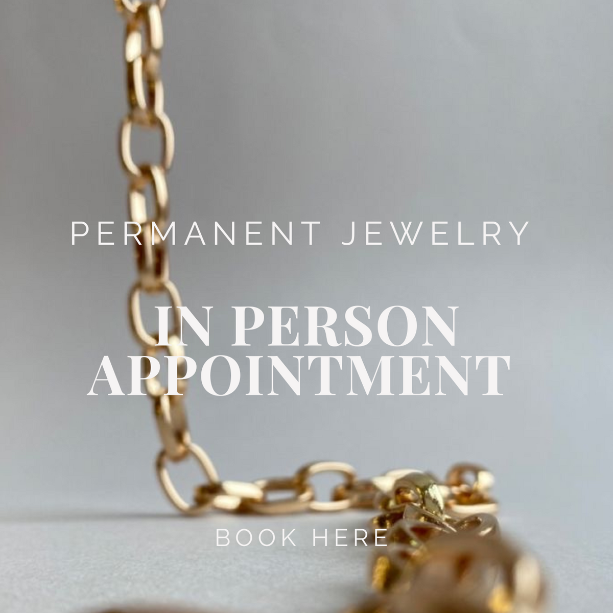 One Permanent Jewelry Appointment